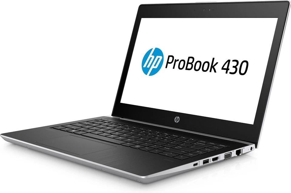 NOTEBOOK HP 430 G5 INTEL I3-7100U 8GB RAM 128GB SSD WIFI WEBCAM HDMI WINDOWS 11 - Immagine 1 di 4