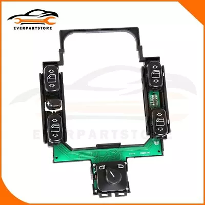 Front LH & RH Power Window & Mirror Switch For 1996-1997 Mercedes Benz E300 E320 - Image 1 of 4