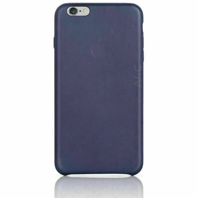 Apple Leather Case for iPhone 6s Plus - Midnight Blue (MKXD2ZM/A)