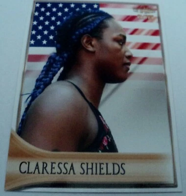 Claressa Shields 2022 4LUVofBOXING Elite Boxing card #31 new  - Image 1 of 2