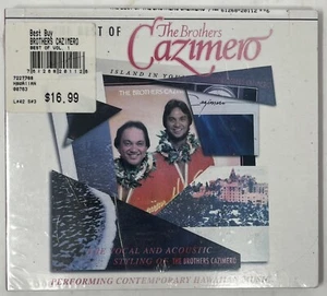 The Best of Brothers Cazimero Vol. 1 Audio CD Still in shrink wrap Music Album - Imagen 1 de 6