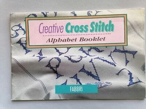 CREATIVE CROSS STITCH, Alphabet Booket - FABBRI - Picture 1 of 3
