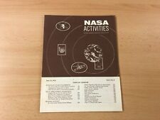 NASA Activities Publication June 15, 1973