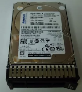 IBM 00NA261 00NA262 00NA265 1.2TB 10K 12G 2.5" G3HS SAS HARD DRIVE - Picture 1 of 1