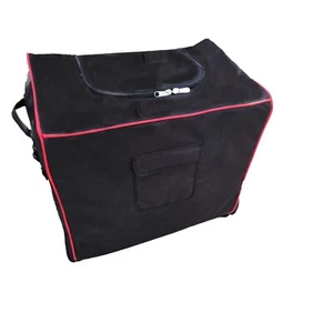 Disability Scooter Travel and Storage Cover, Black with Red Trim - Picture 1 of 6