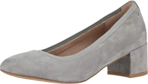 Zapato de salón Vionic para mujer Natalie gris gamuza cómodo tacón ancho 9,5 ancho nuevo sin caja - Imagen 1 de 8