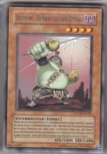 YU-GI-OH Dschinn Verwalter der Rituale Rare SOVR-DE038 - Bild 1 von 1