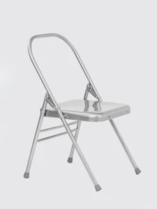 Yoga Studio Fitness Workout Folding Yoga Chair No Front Bar - Picture 1 of 8