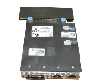 Dell Quad Port 2x 10Gbe SFP 2x 1Gb I350 X520-DA2 C63DV Network Daughter Card. - Afbeelding 1 van 1