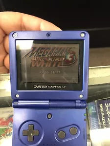 Mega Man Battle Network 3: White (Nintendo Game Boy Advance) AGB-002 Tested Pics - Picture 1 of 4