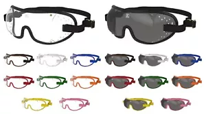 NEW- KROOPS TRIPLE SLOT SkyDiving Freefall Parachuting Goggles |Choice of trims - Picture 1 of 24