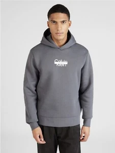 Calvin Klein SUDADERA CON CAPUCHA CON LOGO CORTADO -Sudadera - puerta de hierro /Talla L / PVP: 99,90 € - Imagen 1 de 11