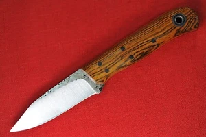 Fiddleback Forge Hiking Buddy by Andy Roy .14" CPM154 Blade, Full Bocote Handle - Picture 1 of 13