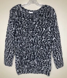 LulaRoe Pullover Small schwarz-weiß offen Strick Häkel Langarm Pulli weich - Bild 1 von 6