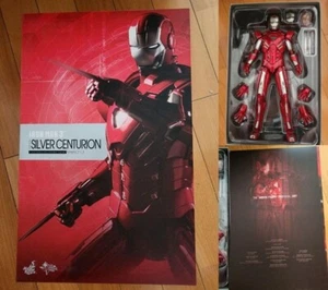 Hot Toys Movie Masterpiece Iron Man 3 Mark 33 Silver Centurion MMS213 Used Rare - Picture 1 of 10