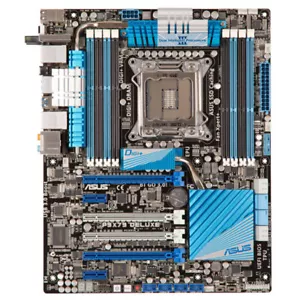 For Asus P9X79 DELUXE Motherboard DDR3 LGA2011 ATX Mainboard - Picture 1 of 3