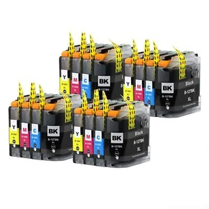 16 Printer Ink Cartridges XL (Set) to replace Brother LC125 (LC125X) Compatible - Picture 1 of 4