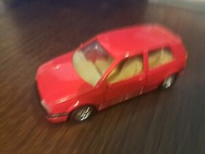 Welly 9047 Red Volkswagen Golf Hatchback Pullback Car VW