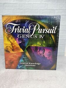 Trivial Pursuit Board Game IV Genus Edition 4 Parker Brothers 1996 NEW SEALED
