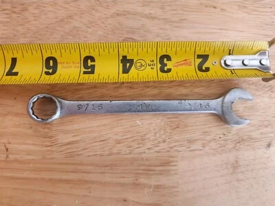 MAC TOOLS COMBINATION WRENCH CW18 9/16" USA  - Image 1 of 2