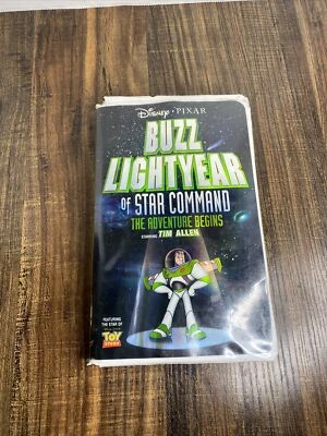 Buzz Lightyear of Star Command: The Adventure Begins (VHS, 2000) - Image 1 of 3
