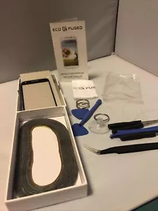Black Samsung Galaxy S4 Eco-Fused Screen Replacement Kit with Replacement Glass - Picture 1 of 6