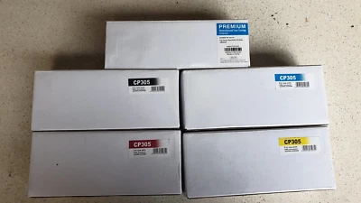 5x Xerox Compatible CT201632 ~CT201635 Toner for DocuPrint CP305D CM305DF SeePic - Image 1 of 2