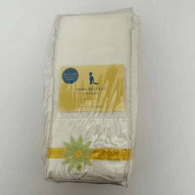 FALDA CAMA CUNA ANNA APLIQUES FLORALES NIÑOS GRANERO CERÁMICA Foto 1 de 4