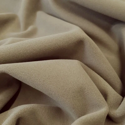 AKTIVSTOFFE Felia – Elastischer Fleece Softshell mit Sport Mesh – Oliv - per Meter