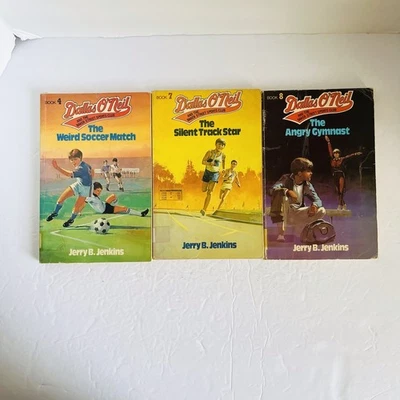 Lot of 3 Dallas O'Neil & Baker Street Sports Club Jerry B Jenkins Moody #4 7 8 - Image 1 of 4