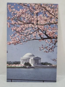 1960's Vintage Postcard THE JEFFERSON MEMORIAL Washington DC US - Bild 1 von 2
