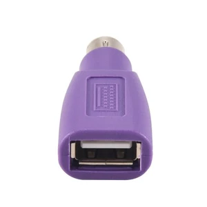 2X(Ps2 zu Usb Anschluss, Computer Maus und Tastatur Miniadapter, Maus und T1459 - Afbeelding 1 van 7