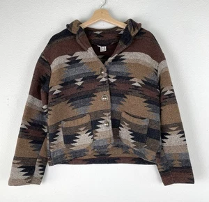 Vintage Nomadic Traders USA Wollmischung Azteken Jacke Größe Large - Bild 1 von 10