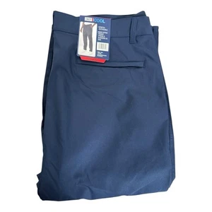 32 Degrees Cool Men’s Stretch Pants Blue Back Zipper Pocket Size 34x32 - Picture 1 of 10