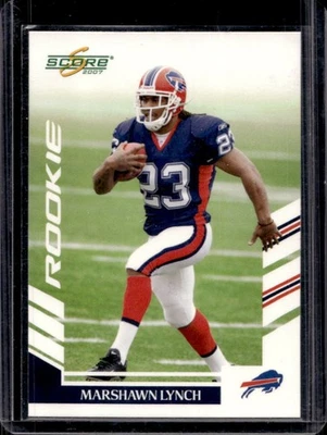 Score Marshawn Lynch Rookie RC #381 2007 Bills Foto 1 de 2