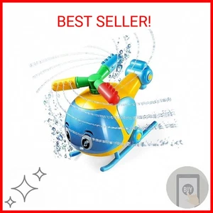 Hubschrauber Wassersprinkler für Kinder, Spinnregner für Hof, Sprüht Wasser 1 - Bild 1 von 2