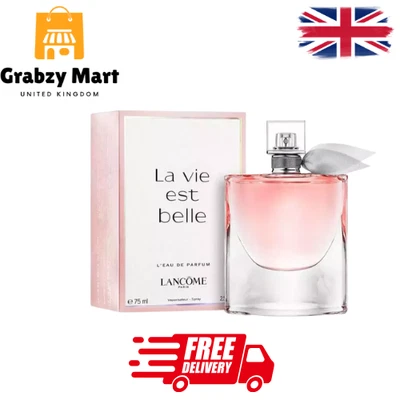 LANCÔME Lancome La Vie Est Belle Eau de Parfum 75ml Spray for Her Authentic & Sealed UK