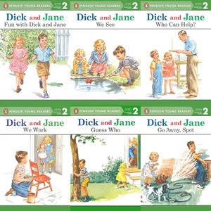 Dick and Jane Level 2 Readers - Set of 6 Children'S Books - Ages 4-6 - Imagen 1 de 12
