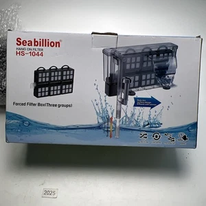 Sea Billion HS-1044 10W 198GPH Ultra-Leiser Aquariumfilter zum Aufhängen - Bild 1 von 12