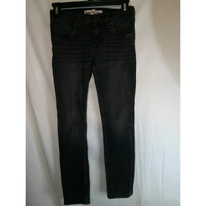 Levis 510 Skinny Fit Performance Black Wash Jeans Kids Size 10 Reg - Picture 1 of 4