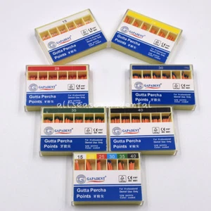 1/5/10 Pack Dental 120 Points Color Coded Gutta Percha Points GAPADENT All Size - Picture 1 of 22