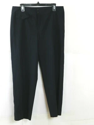 Pantalones de vestir negros para mujer Womyn talla 12 pierna recta Foto 1 de 4