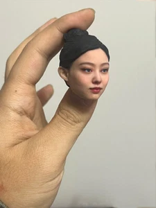 1:12 Asia Star Jennie Kim Head Sculpt Model For 6'' Female Action Figure Body - Picture 1 of 12