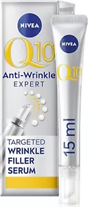 Nivea Q10 Wrinkle Filler Serum Anti Wrinkle Bioxifill Peptides Target Face Eye - Picture 1 of 6