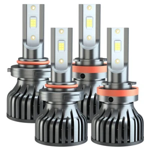 Faros LED bombillas altas bajas F8 para camioneta GMC Sierra 1500 SLE WT cabina 2007-2013 - Imagen 1 de 9