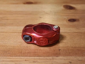 Old School BMX Dia Compe MX Hinged Seatpost Clamp Red Japan Vintage OG 80s - Picture 1 of 3