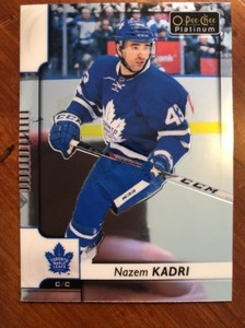 17-18 UD Opee Chee Platinum #80 Nazem Kadri