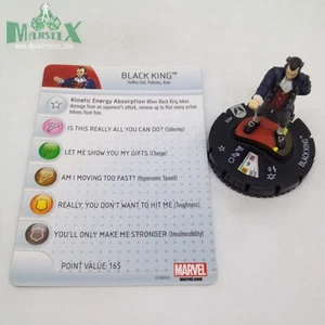 Heroclix Wolverine and the X-Men set Black King #035 Rare figure w/card! - Picture 1 of 1