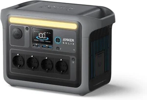 Anker SOLIX C1000 Tragbare Powerstation LiFePO4 1800W Solargenerator für Camping - Bild 1 von 7