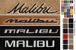 Lloyd Mats Velourtex Chevrolet Malibu Custom Embroidered Floor Mats (1964 & Up)